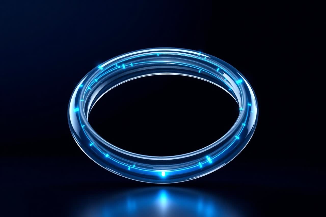Glossy abstract render of a neural memory layer